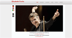 Desktop Screenshot of elisabethfuchs.com